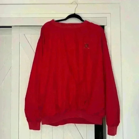 VINTAGE Polo Golf Ralph Lauren Windbreaker Crewneck - Picture 1 of 5